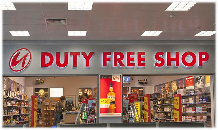 Tschechien Duty Free Shop