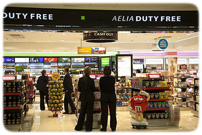 Prague Airport Duty Free Shopping