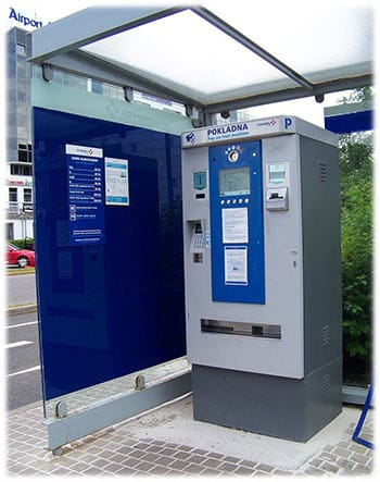 Parking ticket machine